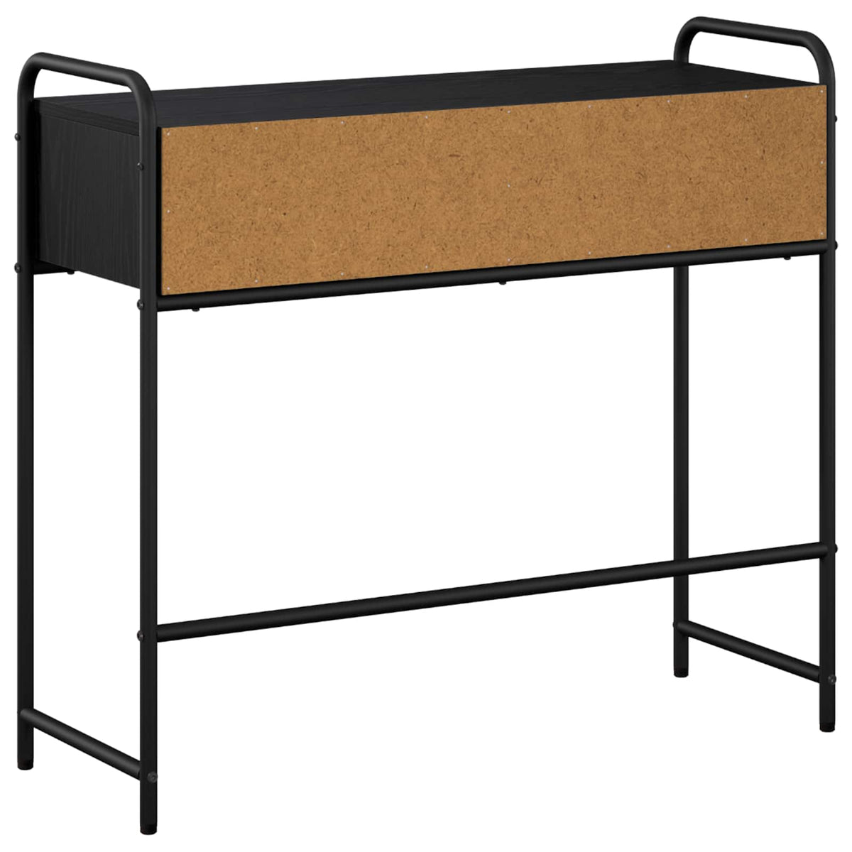 Konzolasztal Fekete Tölgy 90 x 33 x 80,5 cm Szerelt Fa 6