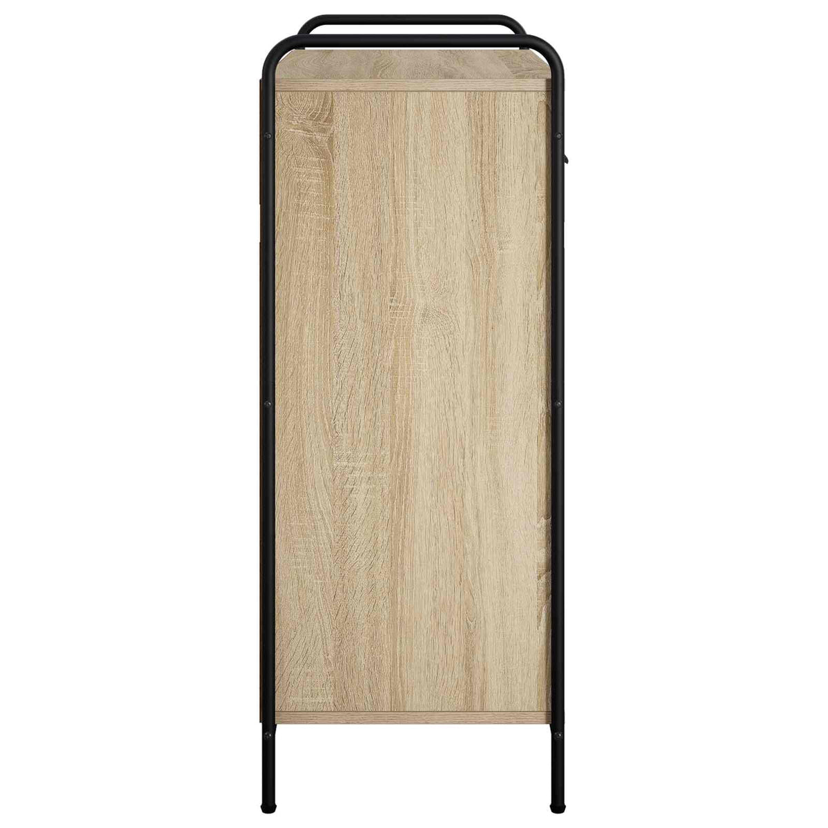 Cipőszekrény 76 x 36,5 x 93 cm Szerelt Fa Sonoma Tölgy 5