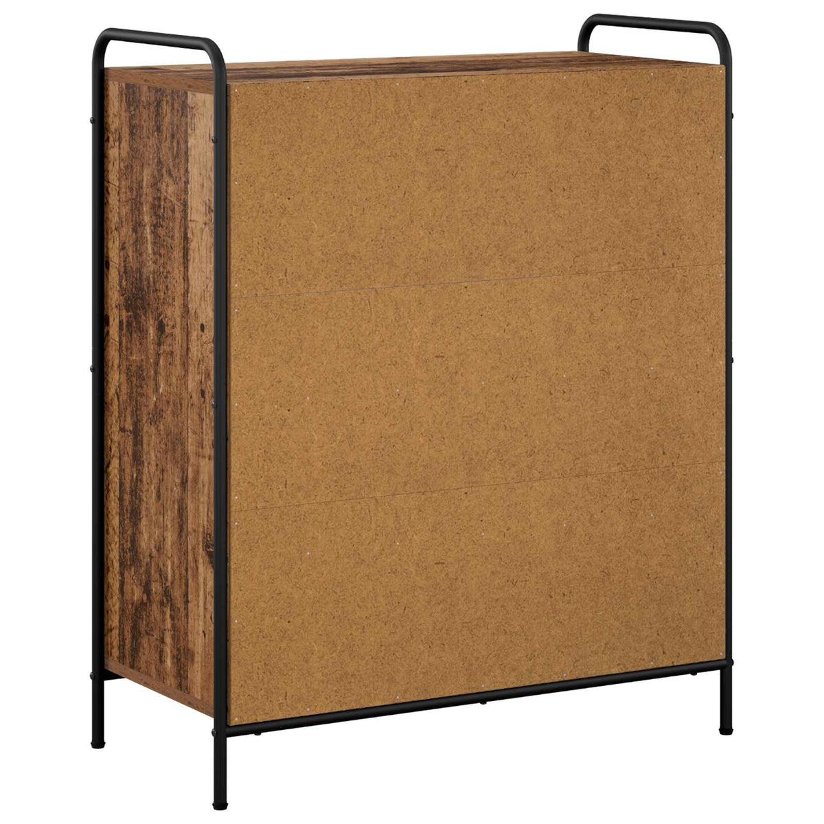 Cipőszekrény 76 x 36,5 x 93 cm Szerelt Fa Antik Fa 6