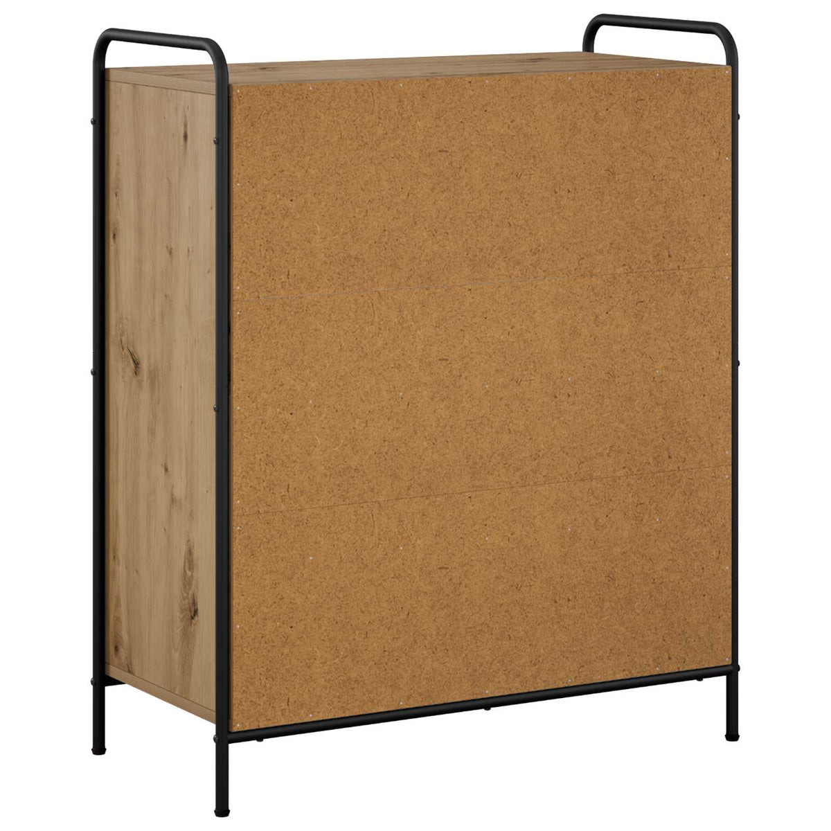 Cipőszekrény 76 x 36,5 x 93 cm Szerelt Fa Kézműves Tölgy 6
