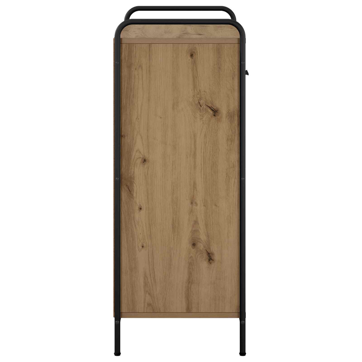 Cipőszekrény 76 x 36,5 x 93 cm Szerelt Fa Kézműves Tölgy 5