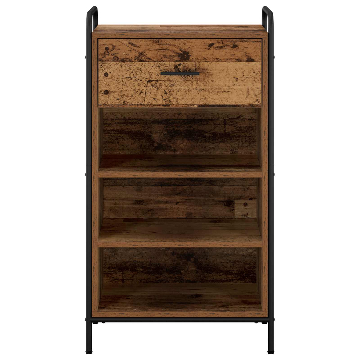 Cipőszekrény 51 x 36,5 x 93 cm Szerelt Fa Antik Fa 4