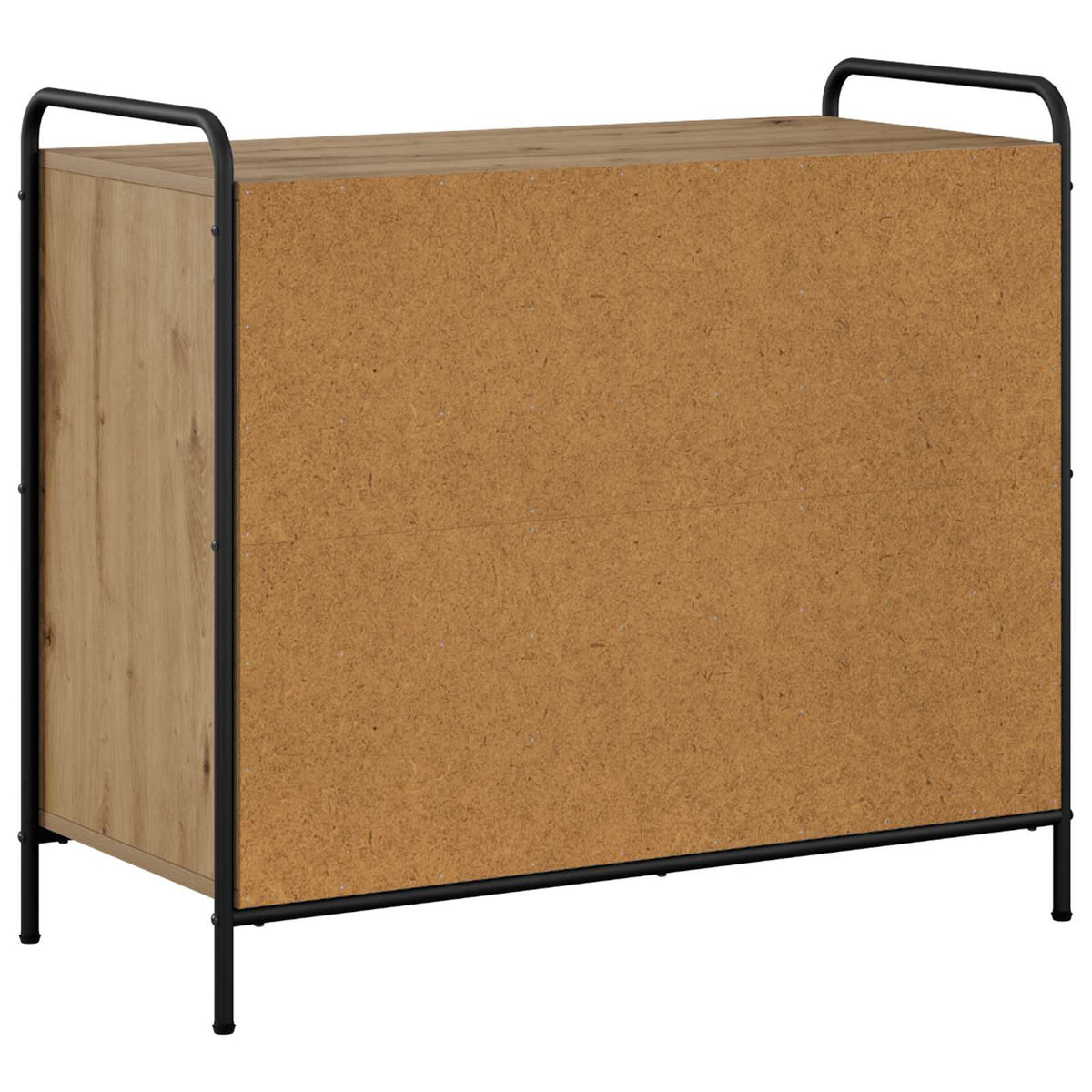 Cipőszekrény 85 x 39,5 x 75 cm Szerelt Fa Kézműves Tölgy 5