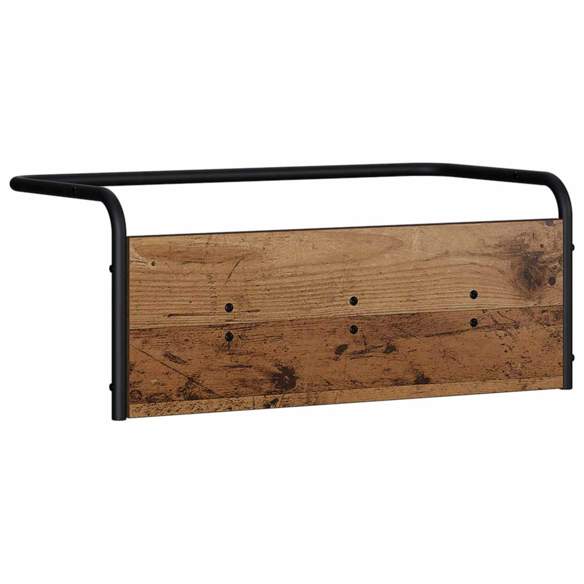 Kabáthorog Falra szerelhető Antik Fa 60 x 30 x 25 cm Szerelt Fa 4