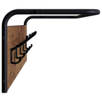 Kabáthorog Antik Fa 100 x 30 x 25 cm Szerelt Fa 3