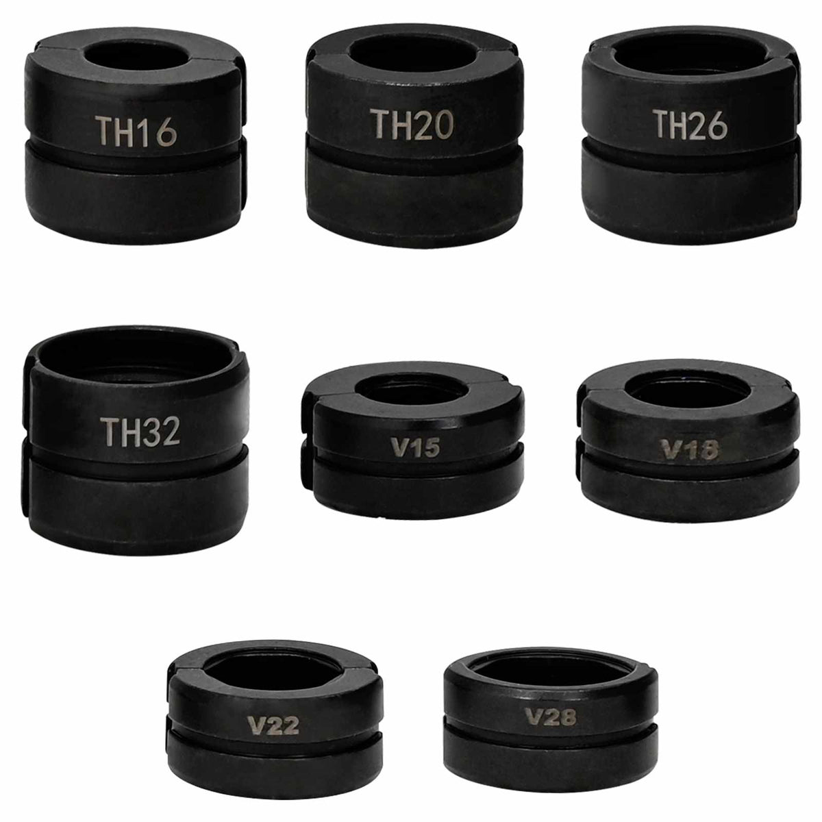 Hidraulikus Cső Ráhúzó Eszköz 30 kN TH16-32 mm V15-28 mm Acél 5