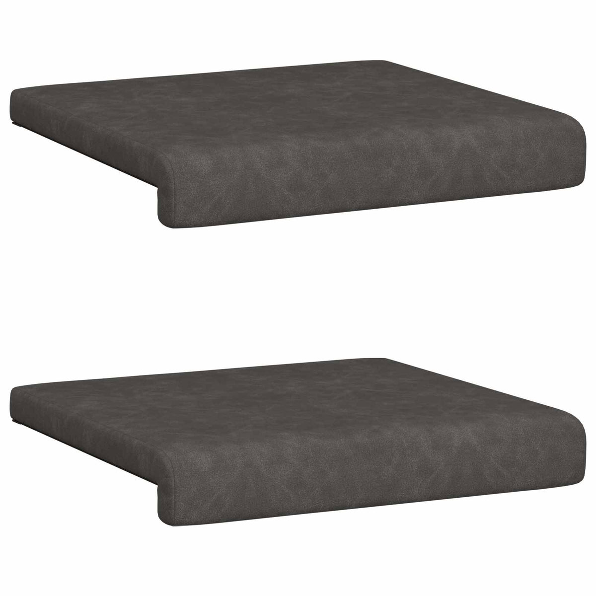 Padpárna 2 db Műbőr Fekete Méret: 35 cm mély 6