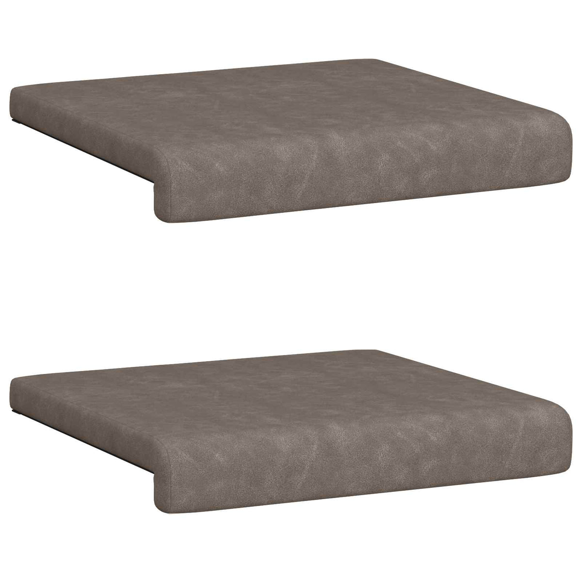 Padpárna 2 db Műbőr Szürke Méret: 35 cm mély 6