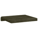 Padpárna 2 db Plüss kordbársony Zöld Méret: 35 cm mély 8