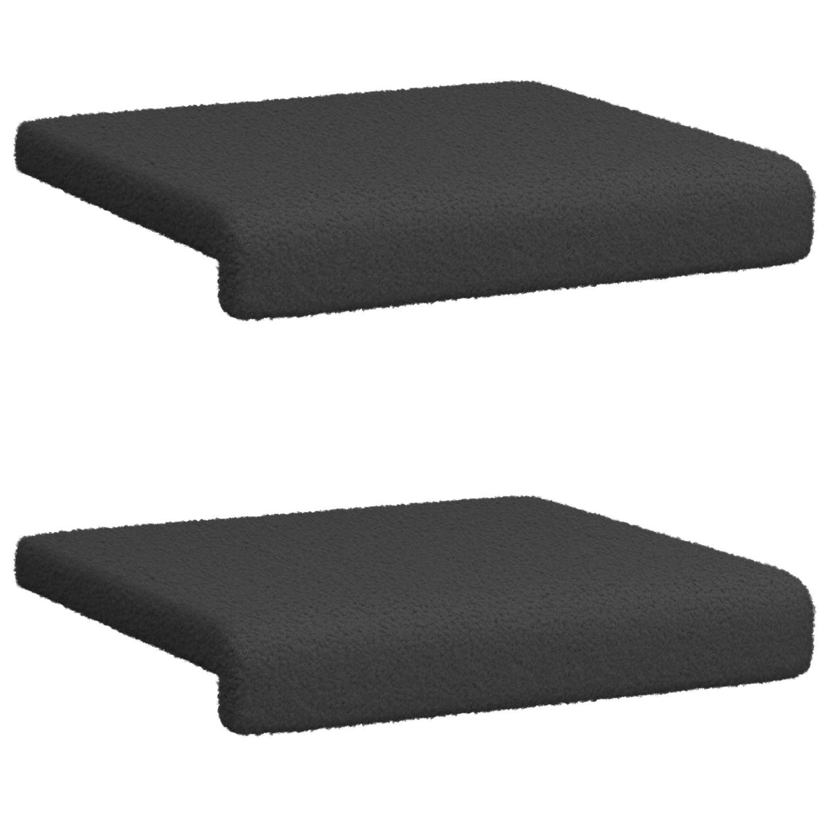 Padpárna 2 db Sherpa szövet Sötétszürke Méret: 35 cm mély 6