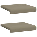 Padpárna 2 db Textúrált bársony Khaki Méret: 35 cm mély 6