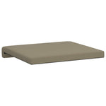 Padpárna 2 db Textúrált bársony Khaki Méret: 35 cm mély 8