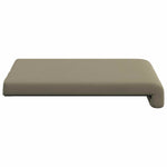 Padpárna 2 db Textúrált bársony Khaki Méret: 35 cm mély 7