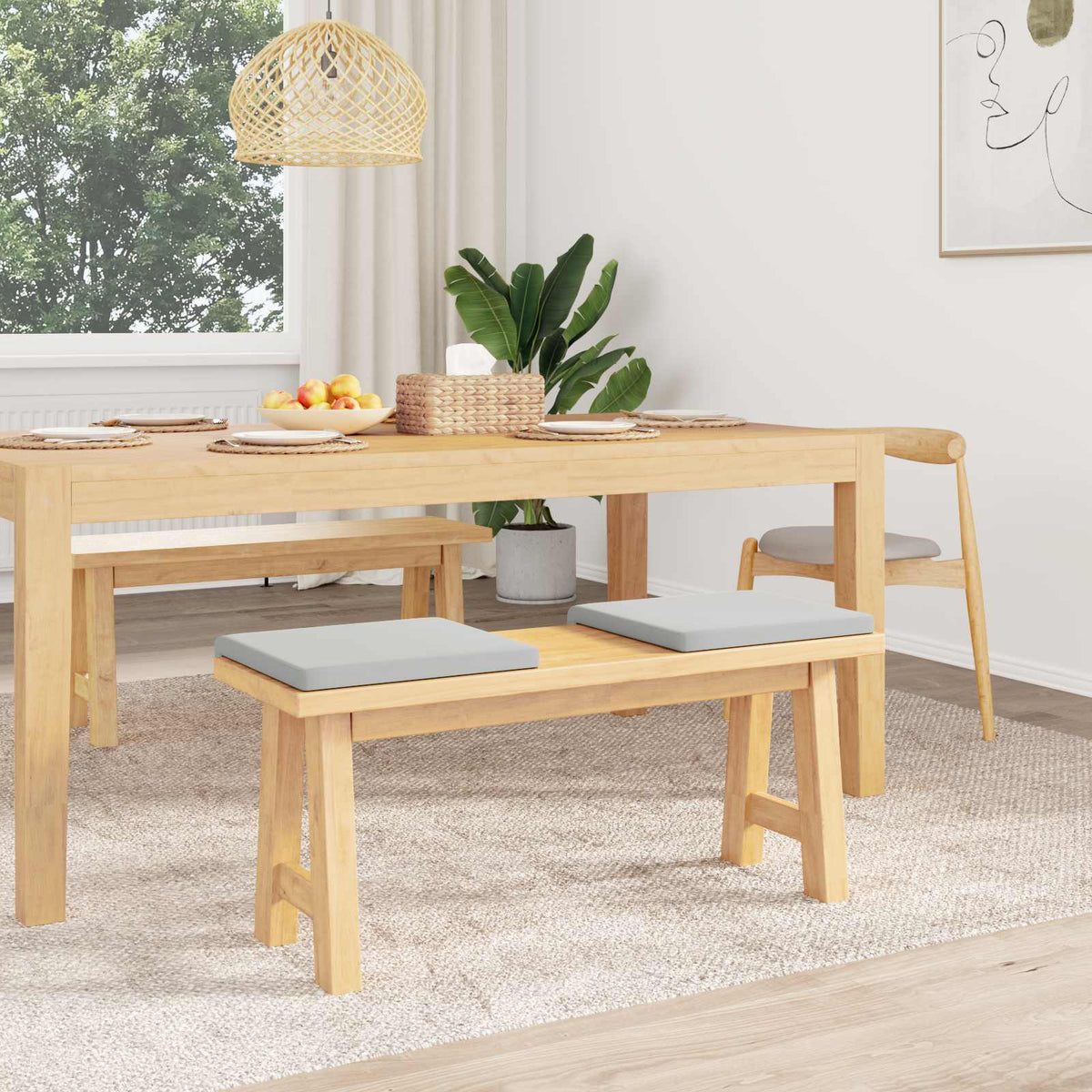 Padpárna 2 db Textúrált bársony Világosszürke Méret: 35 cm mély 3