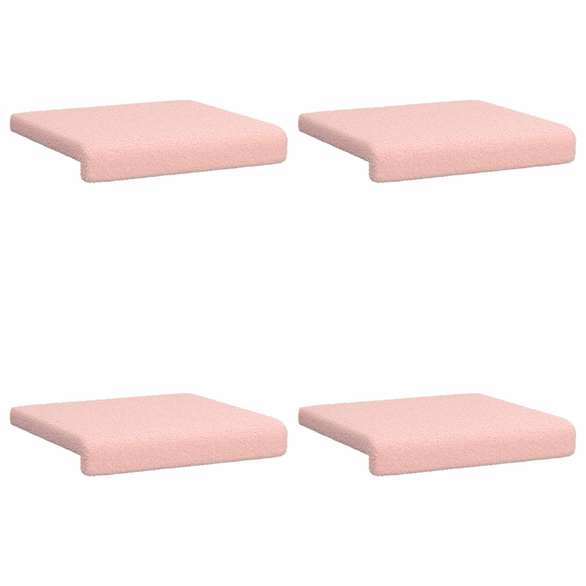 Padpárna 4 db Sherpa szövet Rózsaszín Méret: 35 cm mély 6