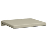 Padpárna 4 db Textúrált bársony Homokszín Méret: 35 cm mély 8