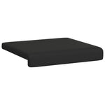 Padpárna 4 db Textúrált bársony Fekete Méret: 35 cm mély 5