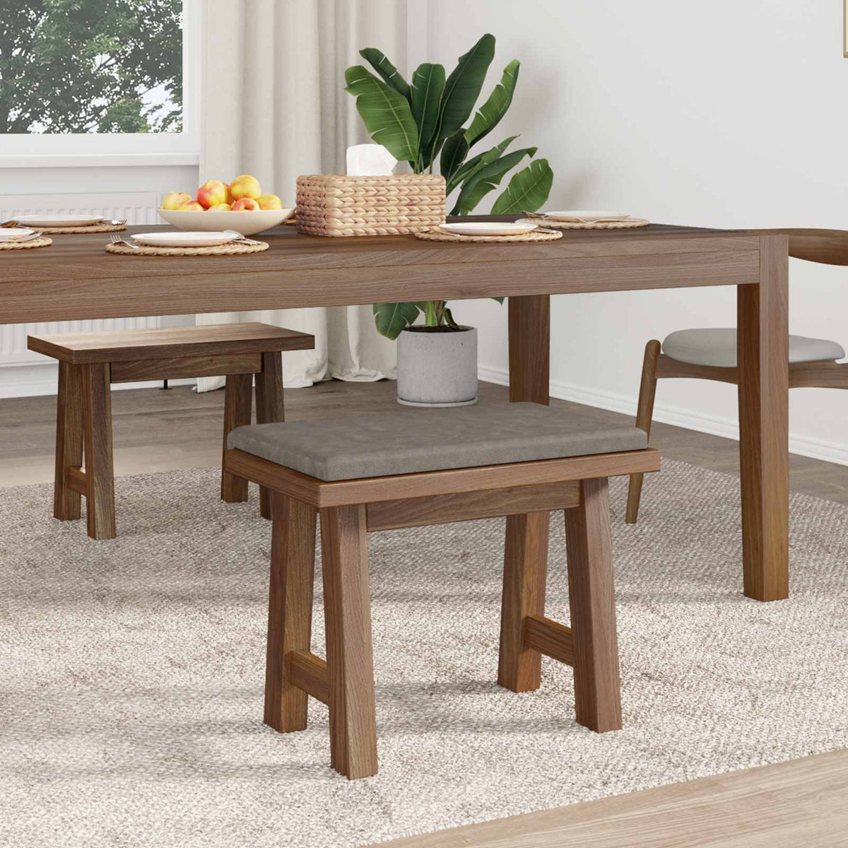 Padpárna Műbőr Szürke Méret: 35 cm mély 3