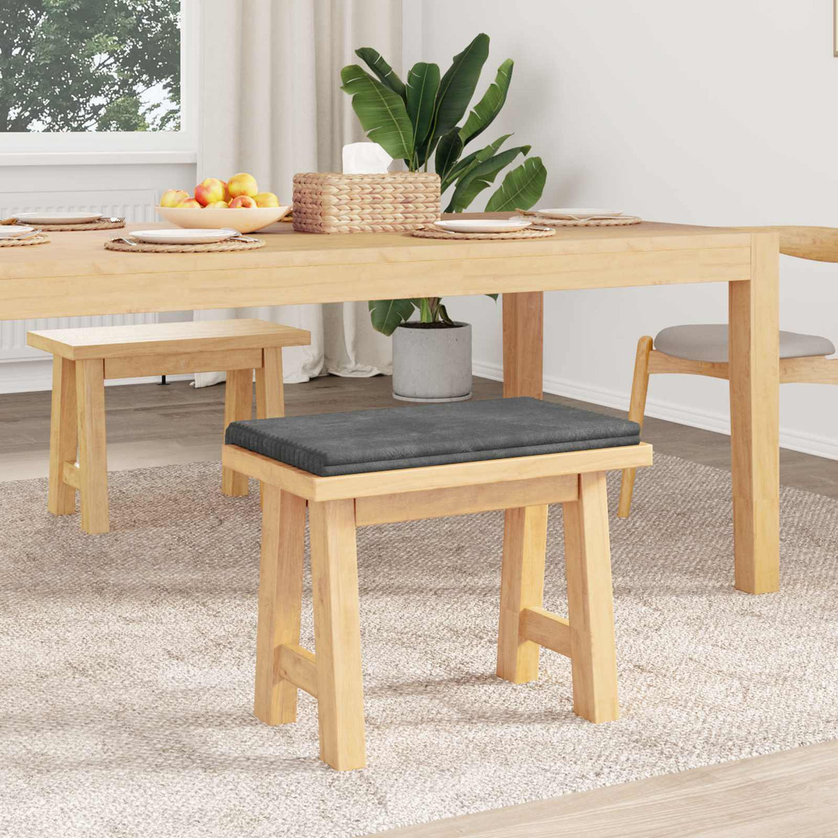 Padpárna Plüss kordbársony Világosszürke Méret: 35 cm mély 3