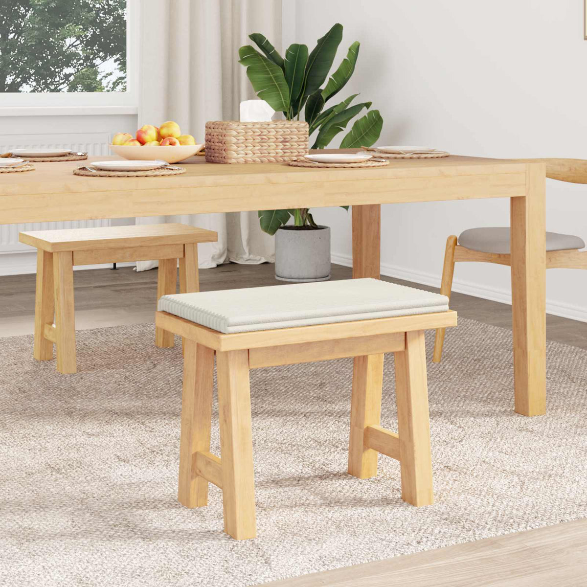 Padpárna Plüss kordbársony Krémszínű Méret: 35 cm mély 3