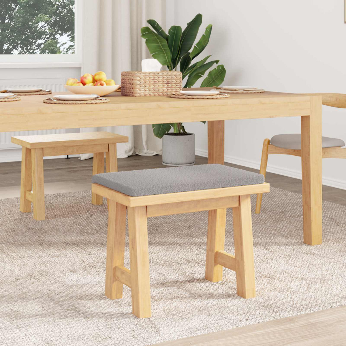 Padpárna Sherpa szövet Világosszürke Méret: 35 cm mély 3