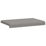 Padpárna Textúrált bársony Sötétszürke Méret: 35 cm mély 5