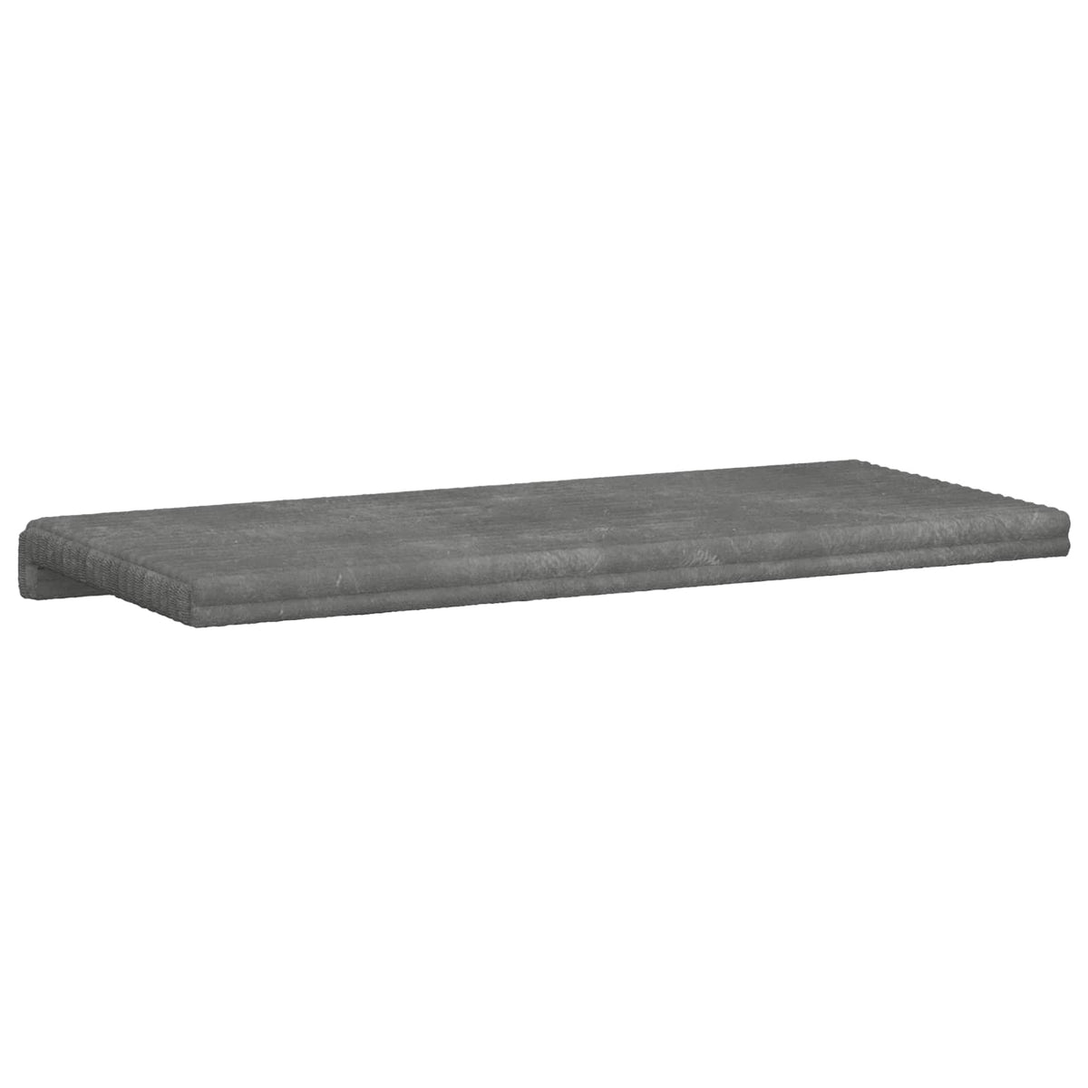 Padpárna Plüss kordbársony Világosszürke Méret: 35 cm mély 7