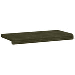Padpárna Plüss kordbársony Zöld Méret: 35 cm mély 5