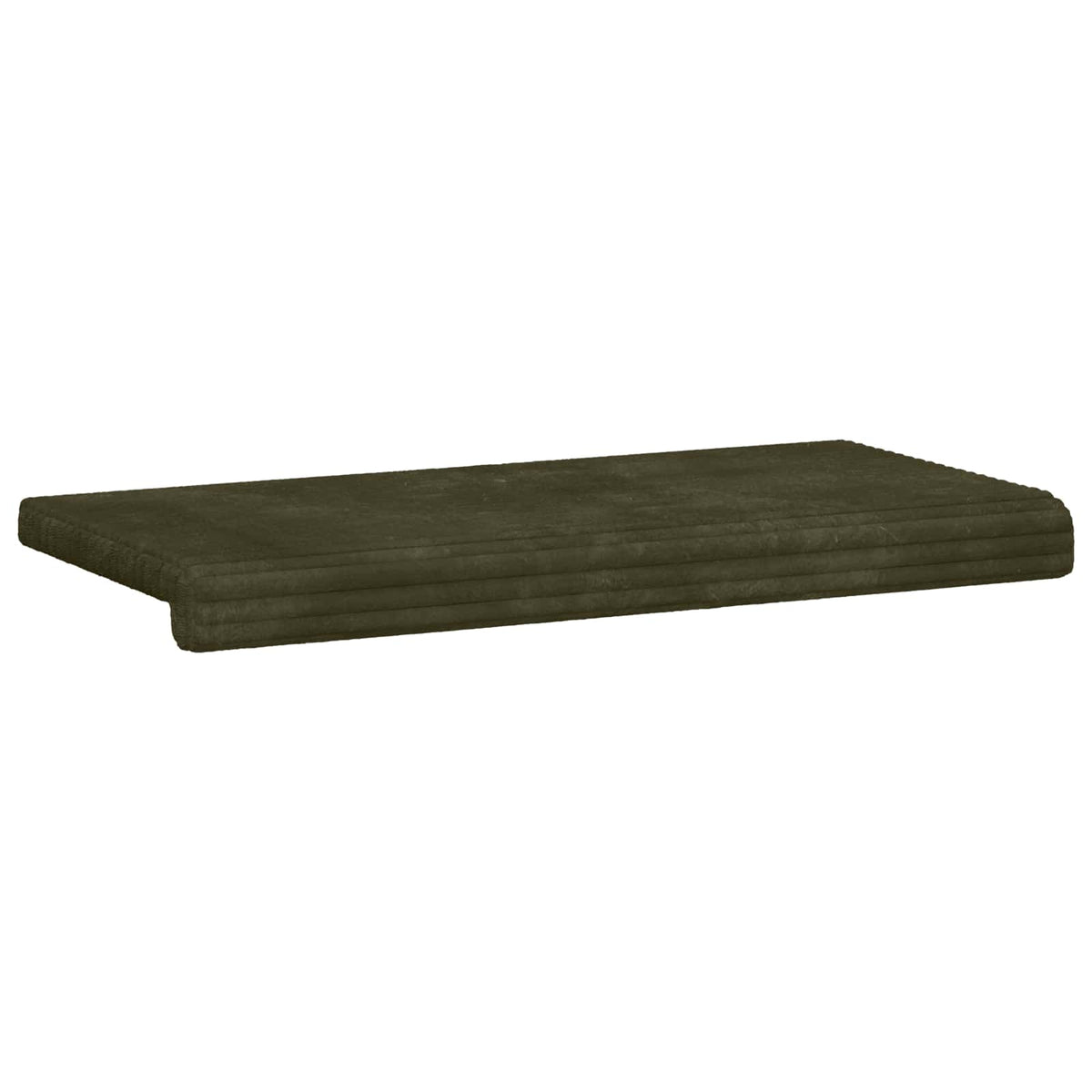 Padpárna Plüss kordbársony Zöld Méret: 35 cm mély 5
