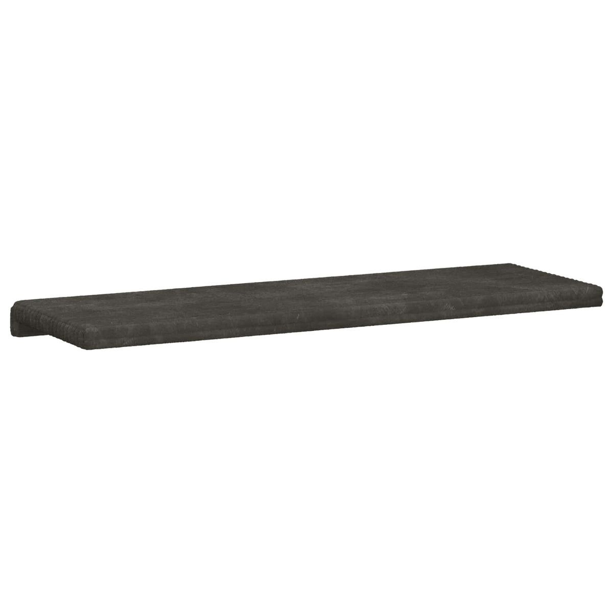 Padpárna Plüss kordbársony Antracitszürke Méret: 35 cm mély 7