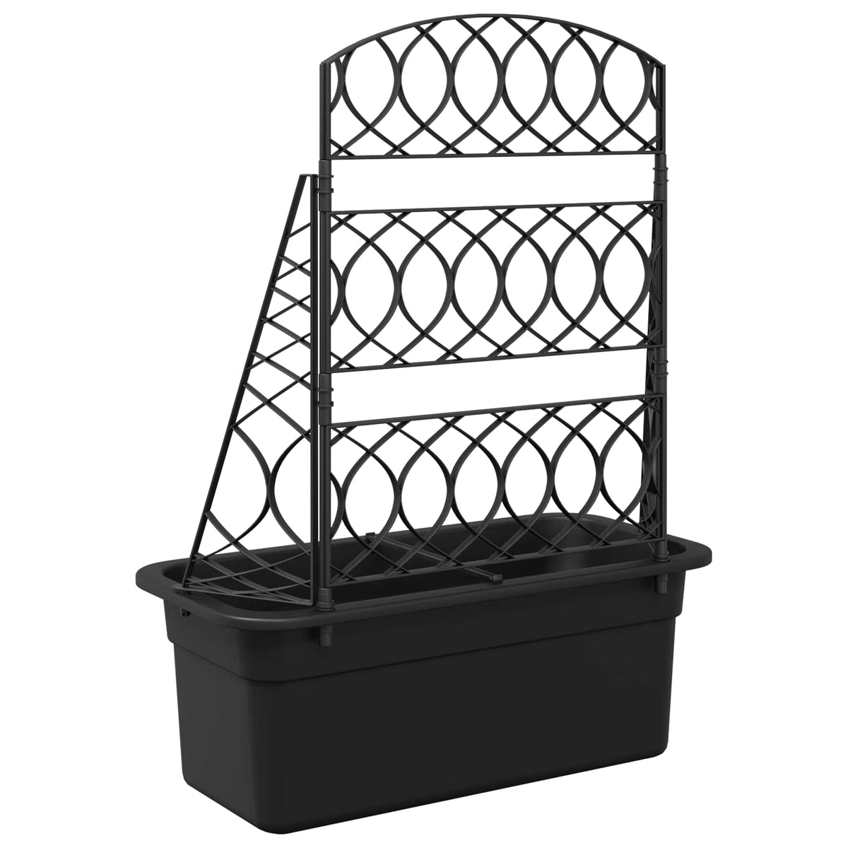Öntöző trellis Antracitszürke 58 x 29 x 78 cm PP 6