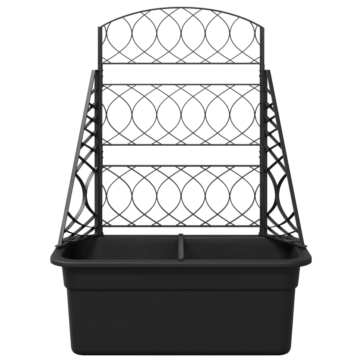 Öntöző trellis Antracitszürke 58 x 29 x 78 cm PP 4