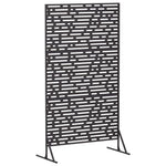 Magánszféra Képernyő 100 x 50 x 180 cm Acél Fekete 4