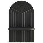 Falpolc 2 db Fekete 23 x 13.5 x 37.5 cm Szerelt Fa 4