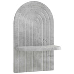 Falpolc 2 db Betonszürke 23 x 13.5 x 37.5 cm Szerelt Fa 3