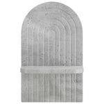 Falpolc 2 db Betonszürke 23 x 13.5 x 37.5 cm Szerelt Fa 4
