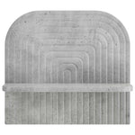Falpolc 2 db Betonszürke 41 x 13.5 x 37.5 cm Szerelt Fa 4