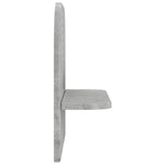 Falpolc 2 db Betonszürke 41 x 13.5 x 37.5 cm Szerelt Fa 5