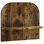 Falpolc 2 db Füstös Tölgy 41 x 13.5 x 37.5 cm Szerelt Fa 3
