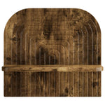 Falpolc 2 db Füstös Tölgy 41 x 13.5 x 37.5 cm Szerelt Fa 4
