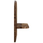Falpolc 2 db Antik Fa 41 x 13,5 x 37,5 cm Szerelt Fa 5