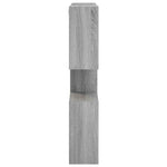 Falpolc Szürke Sonoma 99,5 x 17 x 91 cm Szerelt Fa 3