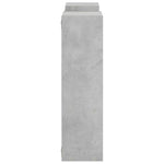 Falpolc Betonszürke 100 x 17 x 60 cm Szerelt Fa 3