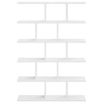 Falpolc Fehér 70 x 17 x 101 cm Szerelt Fa 2