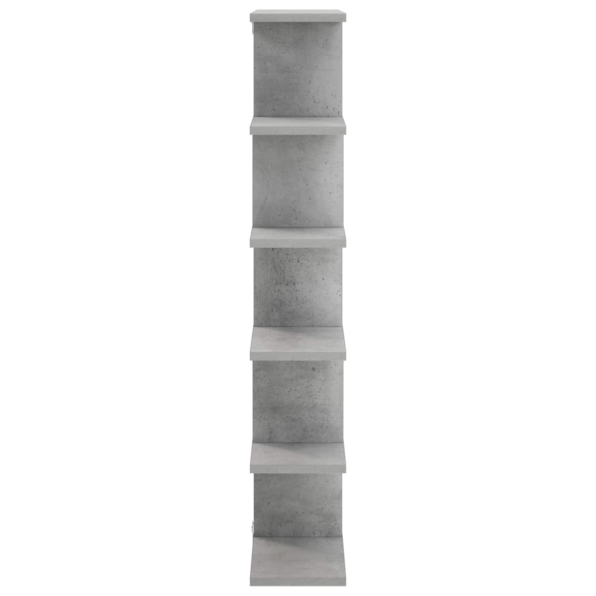 Falpolc Betonszürke 70 x 17 x 101 cm Szerelt Fa 3