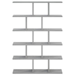 Falpolc Szürke Sonoma 70 x 17 x 101 cm Szerelt Fa 2