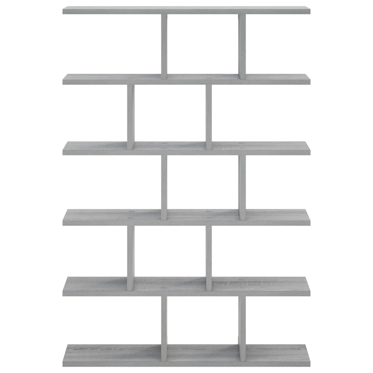 Falpolc Szürke Sonoma 70 x 17 x 101 cm Szerelt Fa 2