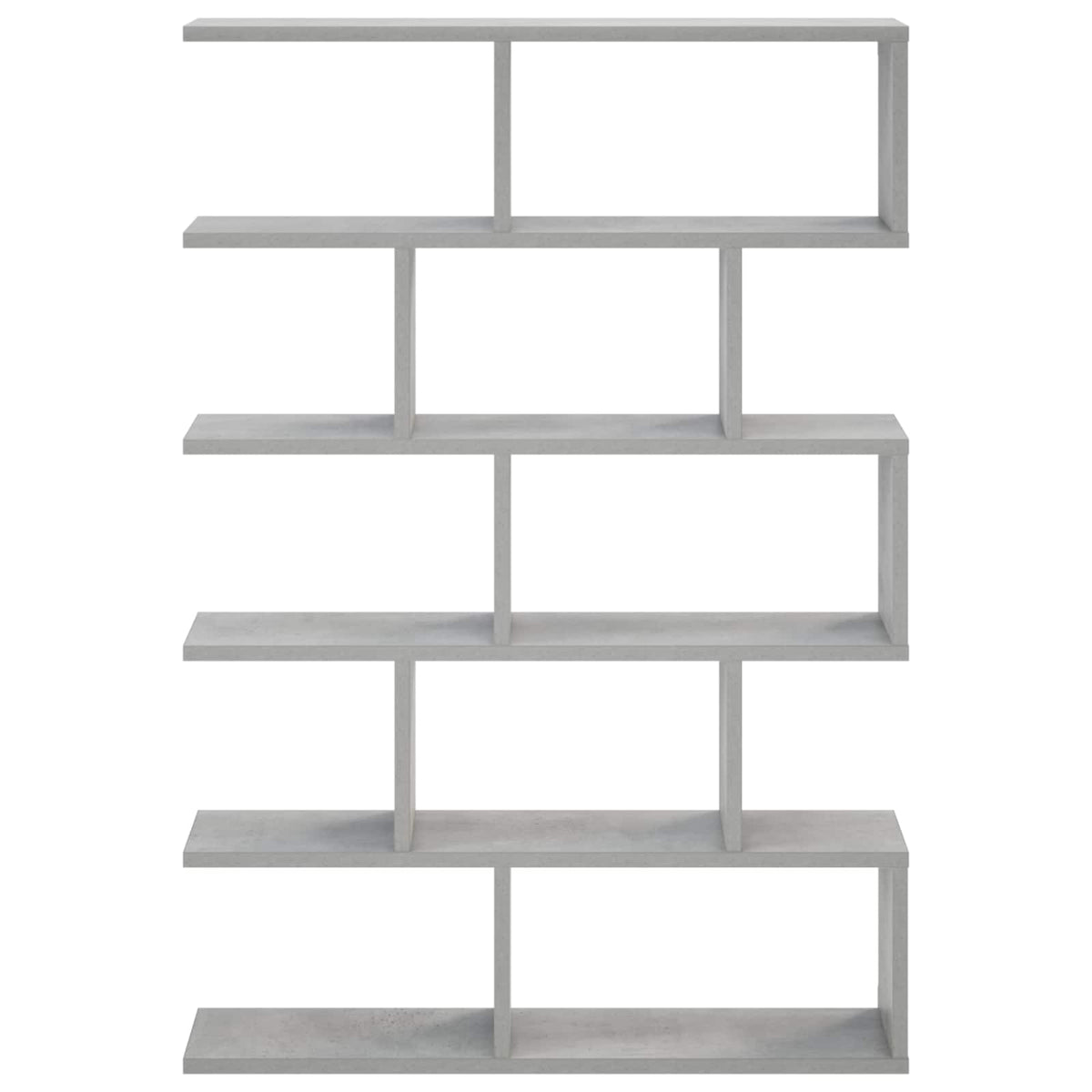 Falpolc Betonszürke 70 x 17 x 101 cm Szerelt Fa 2