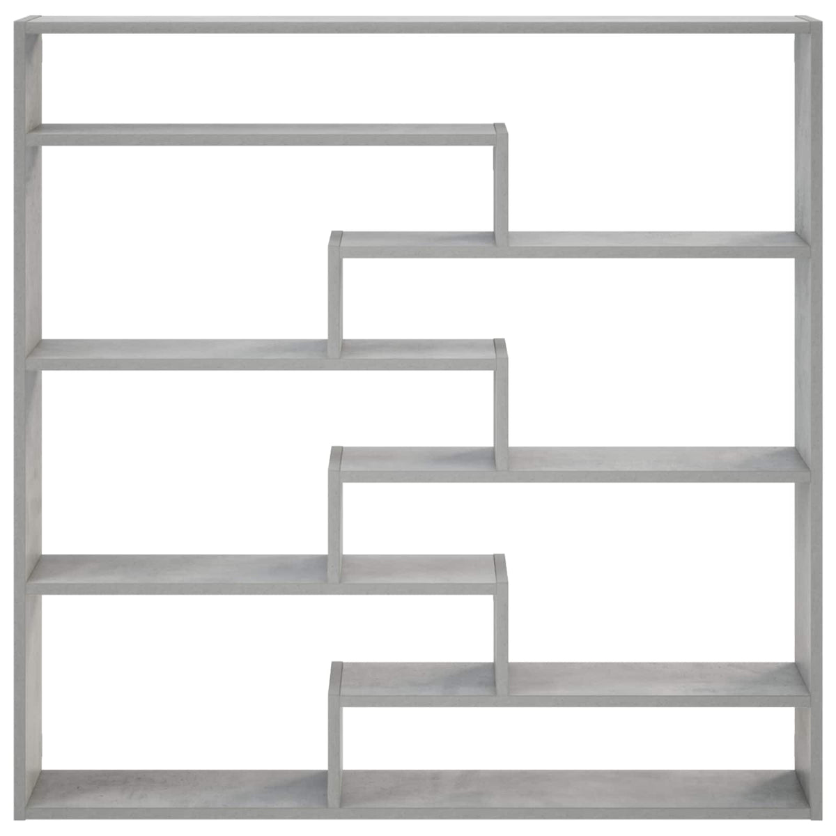 Falpolc Betonszürke 103 x 17 x 102 cm Szerelt Fa 3