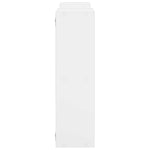 Falpolc Fehér 102 x 17 x 59 cm Szerelt Fa 4